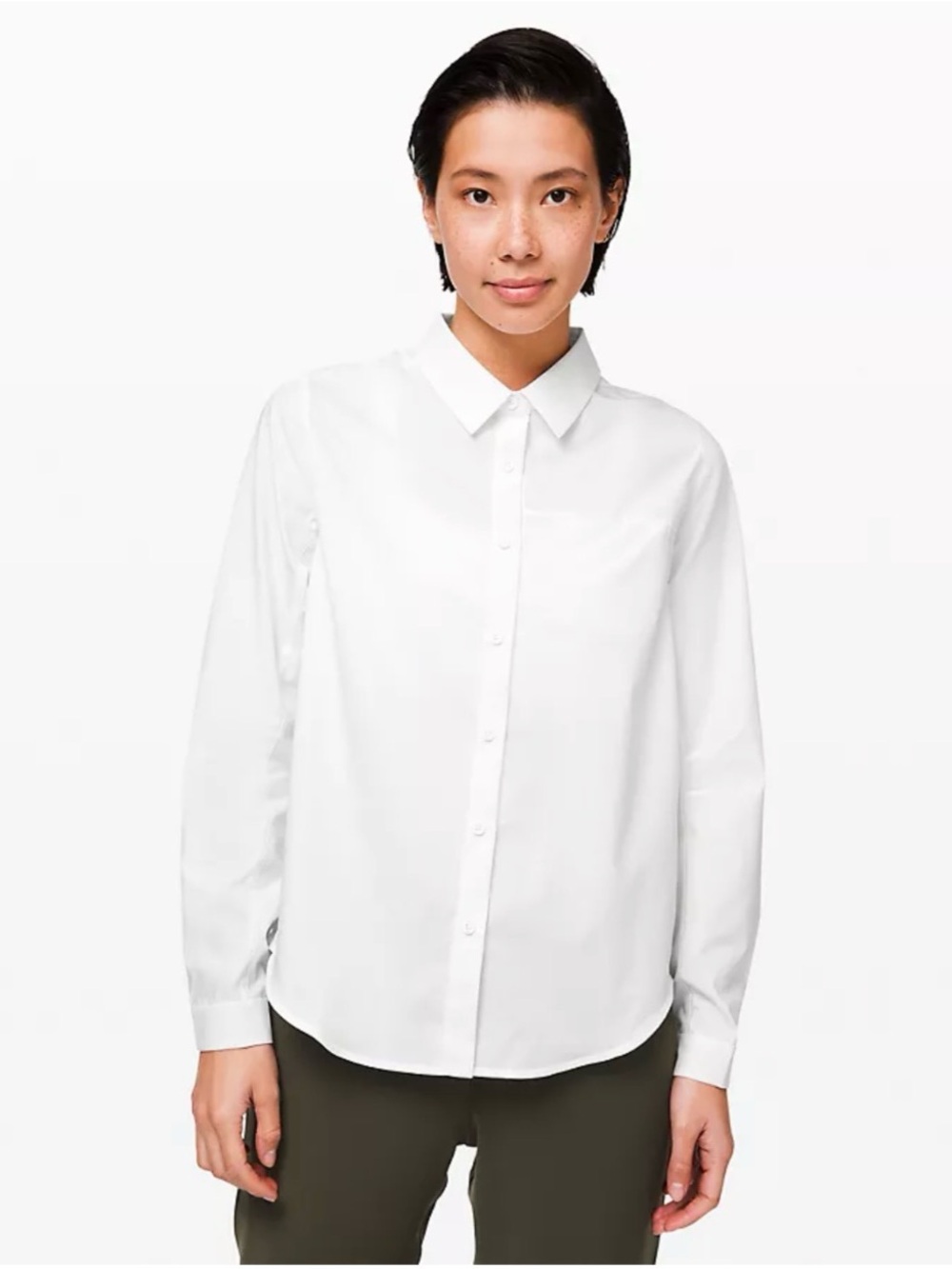 Lululemon Full Day Ahead Shirt - size 10